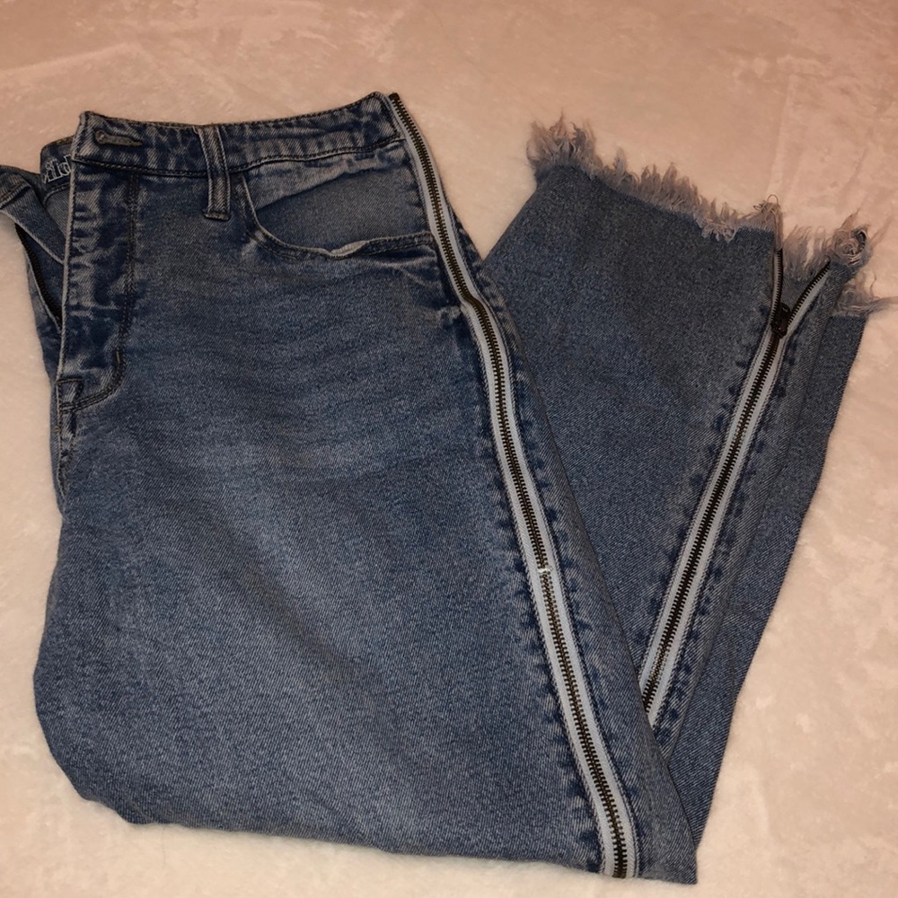 Wild fable zipper edge jeans